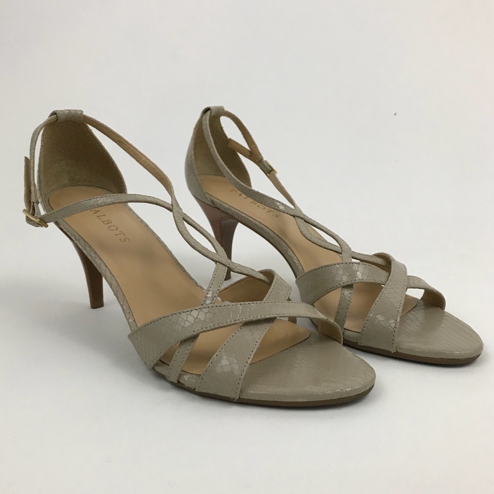 Talbots Kitten Heel - British Khaki Size 9.5M